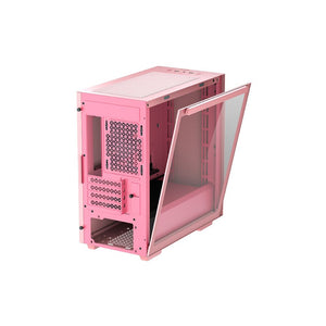 DeepCool Macube 110 Pink – Aesthetic Micro-ATX Gaming Case