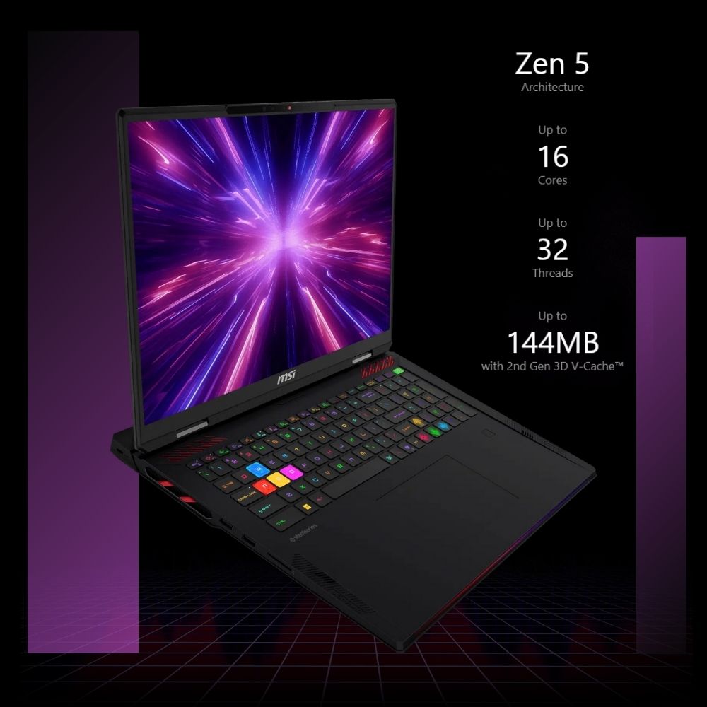 Up to AMD Ryzen™ 9 9955HX3D Processor