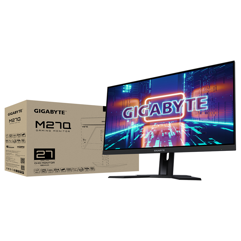 Gigabyte 27" M27Q-EK 1440p QHD 170Hz IPS Monitor
