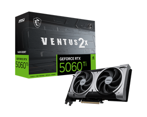 MSI GeForce RTX 5060 Ti 16G VENTUS 2X PLUS Graphics Card - Mansa Computers