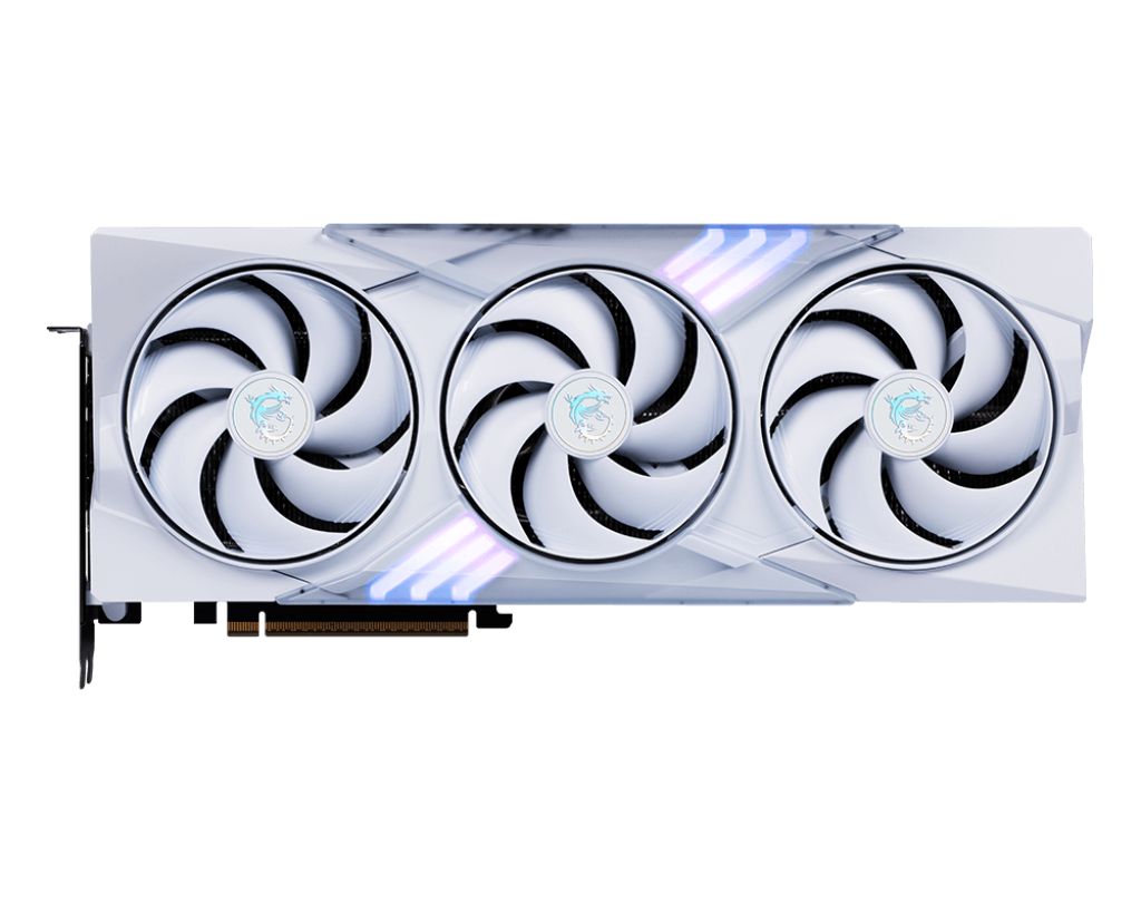MSI GeForce RTX 5070 12GB Gaming Trio OC White Graphics Card - Mansa Computers