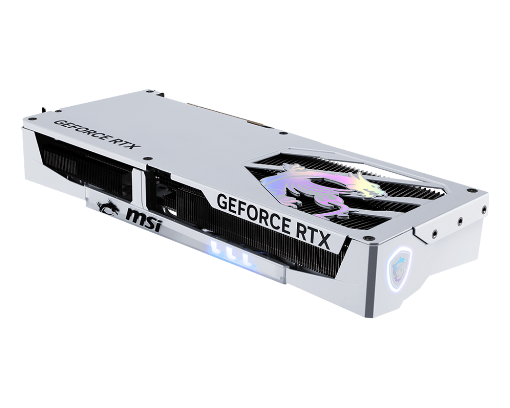 MSI GeForce RTX 5070 12GB Gaming Trio OC White Graphics Card - Mansa Computers