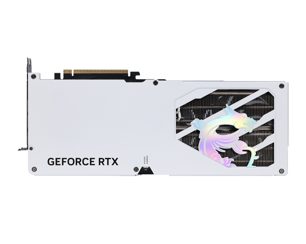 MSI GeForce RTX 5080 16GB Gaming Trio OC White Graphics Card - Mansa Computers