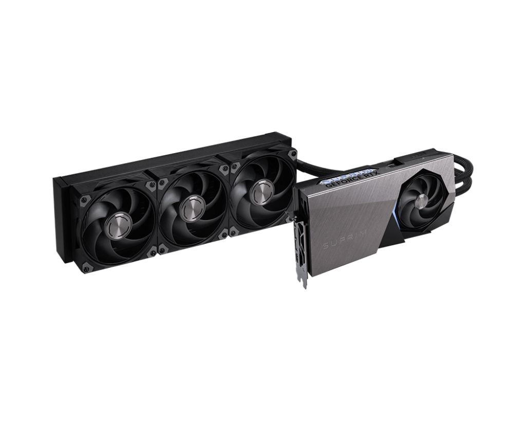 MSI GeForce RTX 5080 16G SUPRIM LIQUID SOC Graphics Card - Mansa Computers