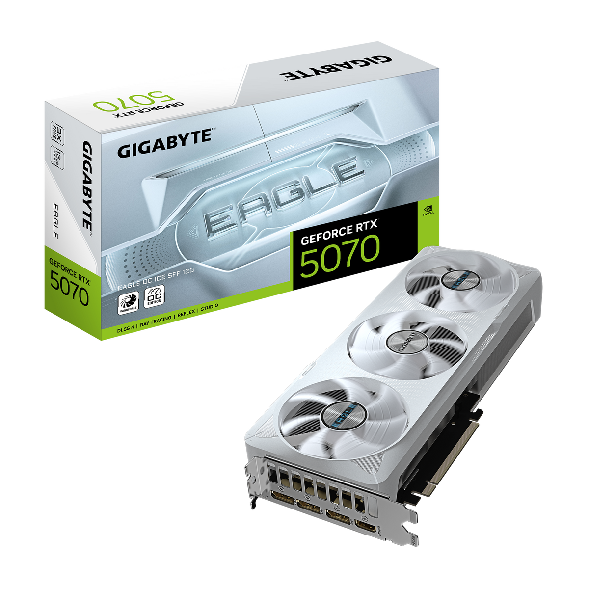 GIGABYTE RTX 5070 EAGLE OC ICE SFF 12G - Mansa Computers