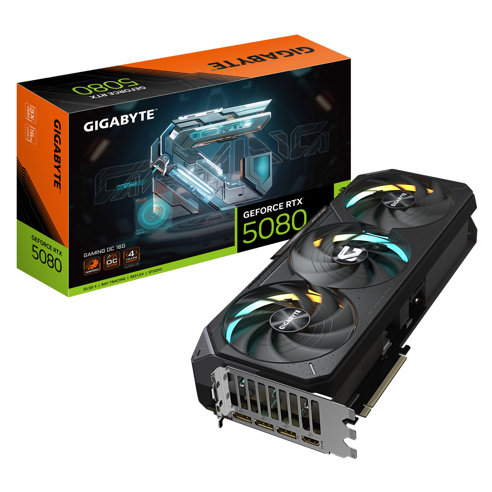 GIGABYTE RTX 5080 GAMING OC 16G - Mansa Computers