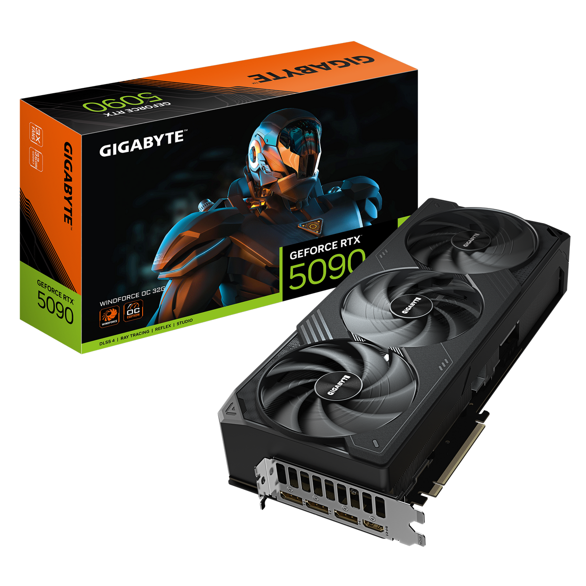 GIGABYTE RTX 5090 WINDFORCE OC 32G