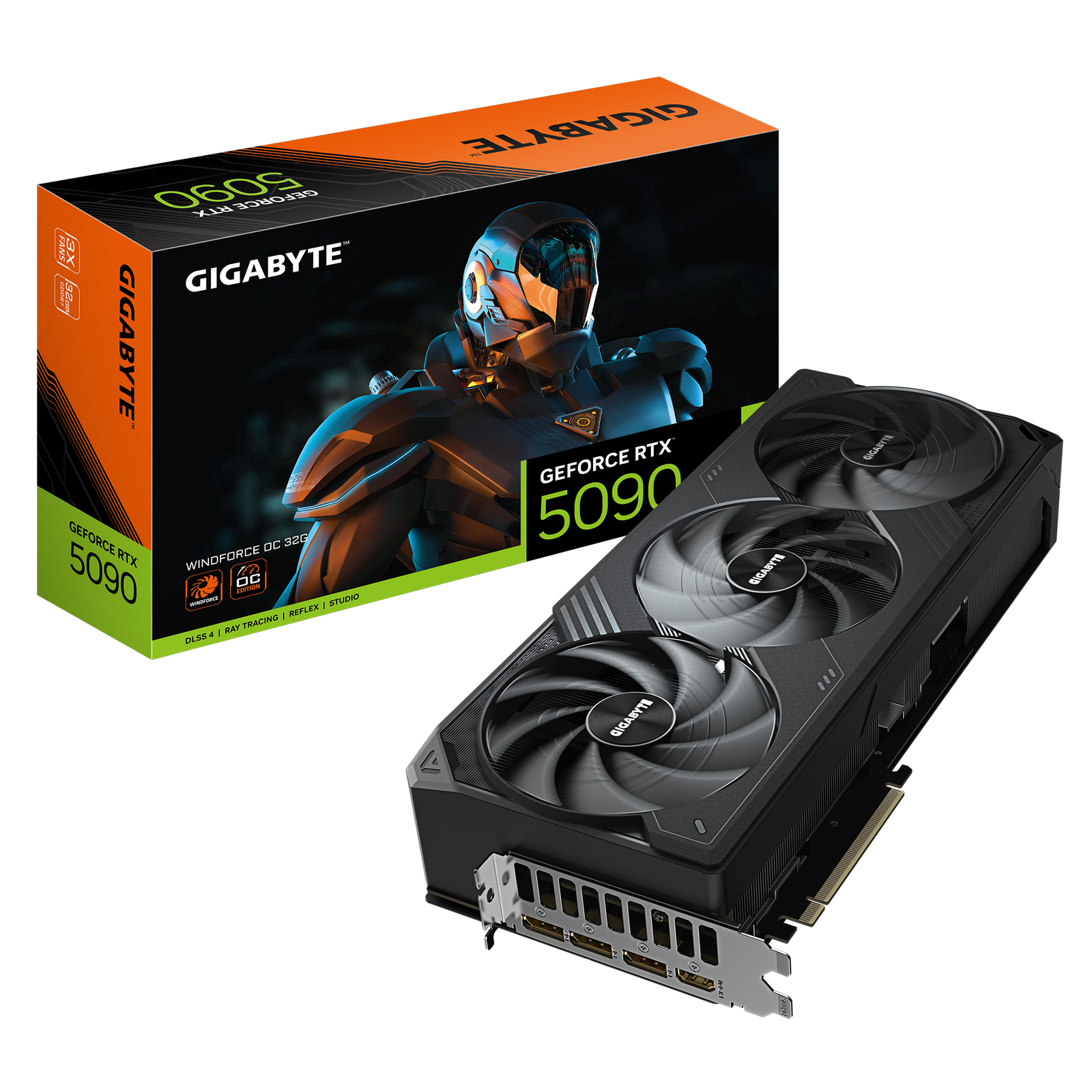 GIGABYTE RTX 5090 WINDFORCE OC 32G