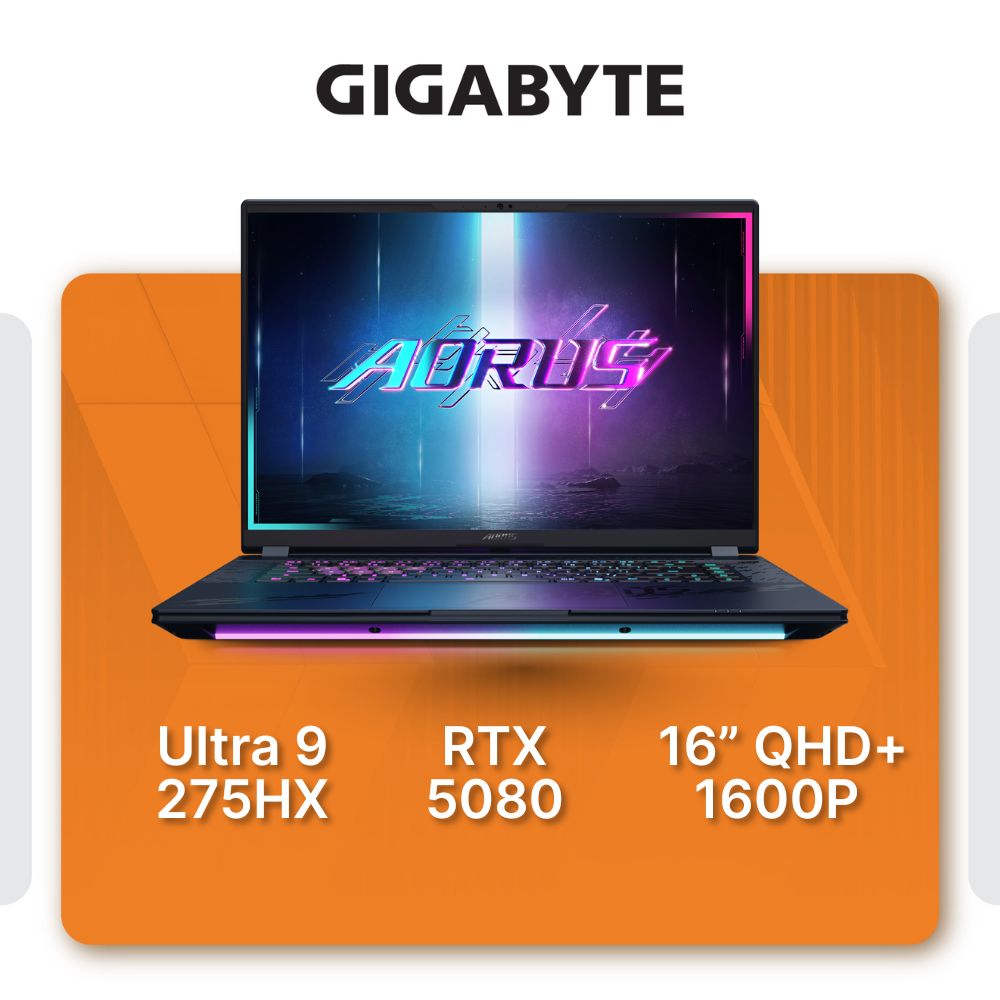 Gigabyte 16" BYHC5SGE64SH AORUS Master Gaming Laptop - Mansa Computers