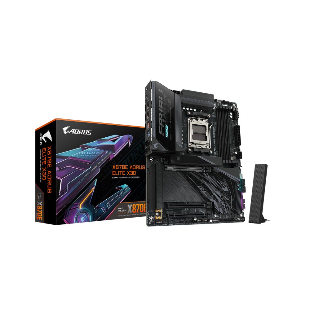 Gigabyte X870E AORUS ELITE X3D – Premium AM5 Gaming Motherboard