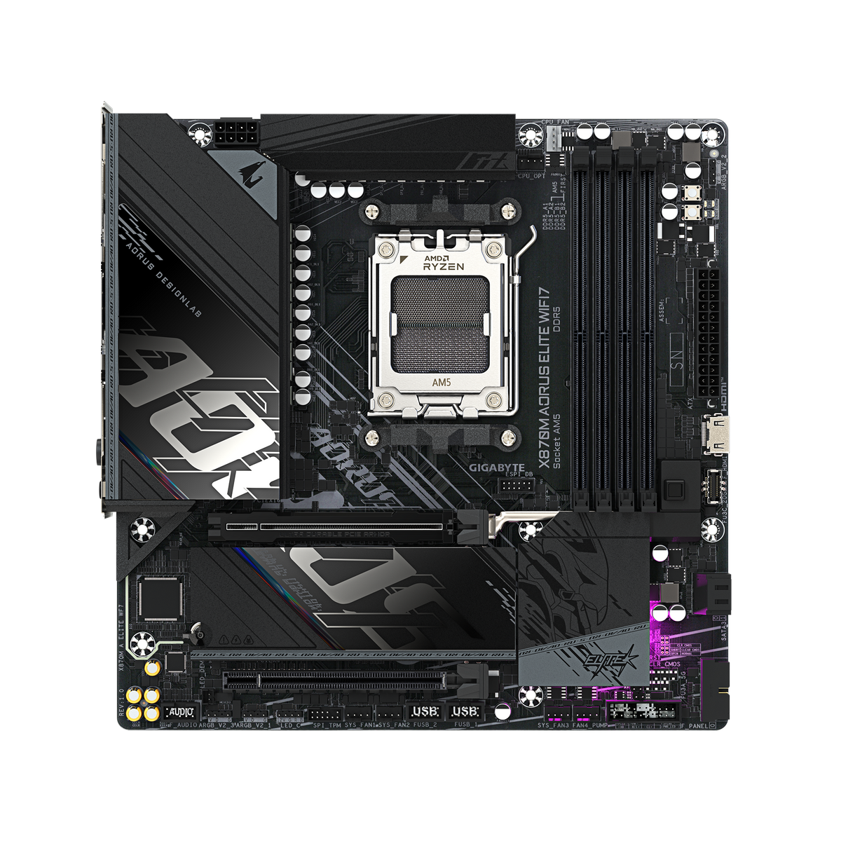 Gigabyte X870M A ELITE WIFI7 – Compact X870 Motherboard