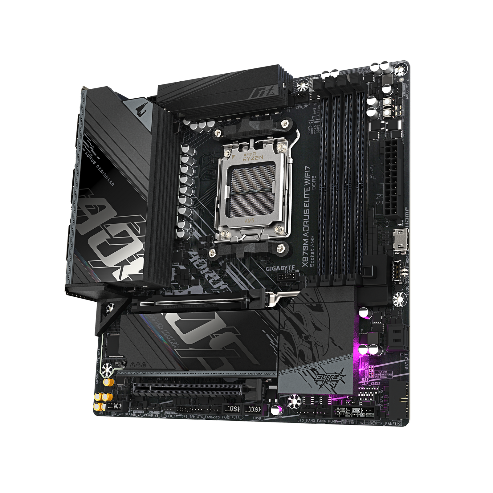 Gigabyte X870M A ELITE WIFI7 – Compact X870 Motherboard
