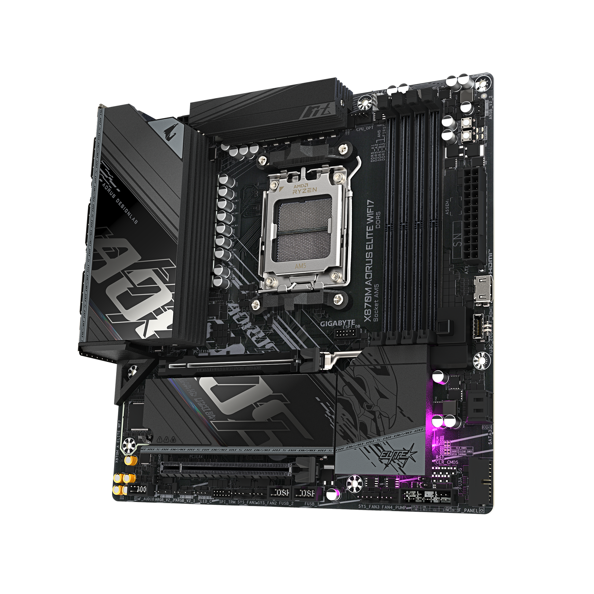 Gigabyte X870M A ELITE WIFI7 – Compact X870 Motherboard