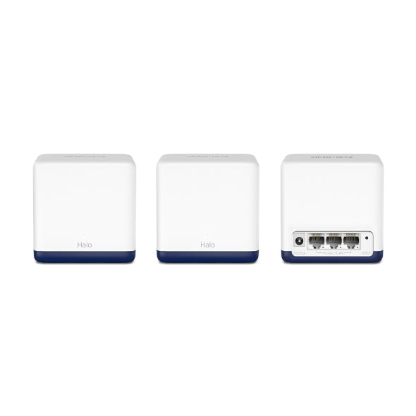 Mercusys Halo H50G AC1900 Whole Home Mesh Wi-Fi System Router (3-pack) - Mansa Computers