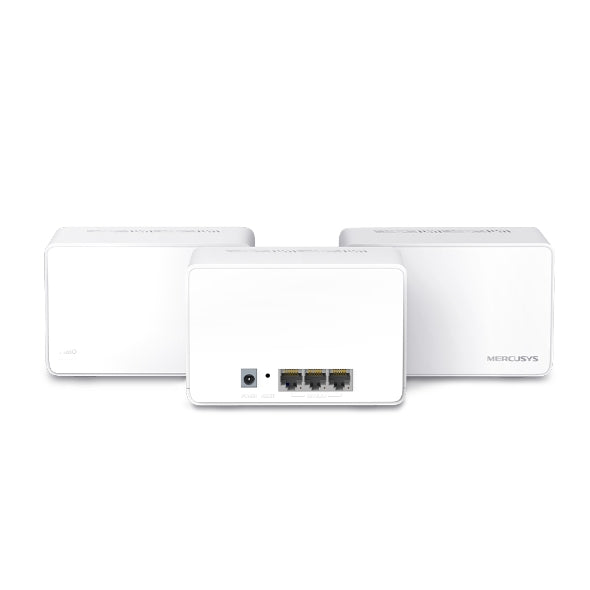 Mercusys Halo H80X AX3000 Whole Home Mesh WiFi 6 System Router (3-pack) - Mansa Computers