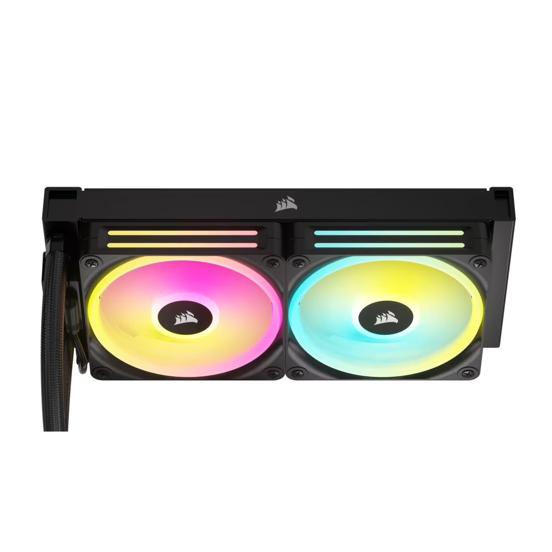 CORSAIR iCUE LINK H100i RGB Liquid CPU Cooler - QX120 RGB Fans - 240mm Radiator - Mansa Computers