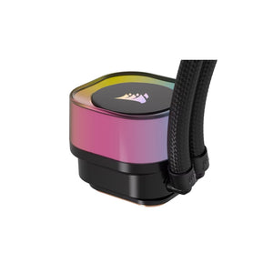 CORSAIR iCUE LINK H100i RGB Liquid CPU Cooler - QX120 RGB Fans - 240mm Radiator