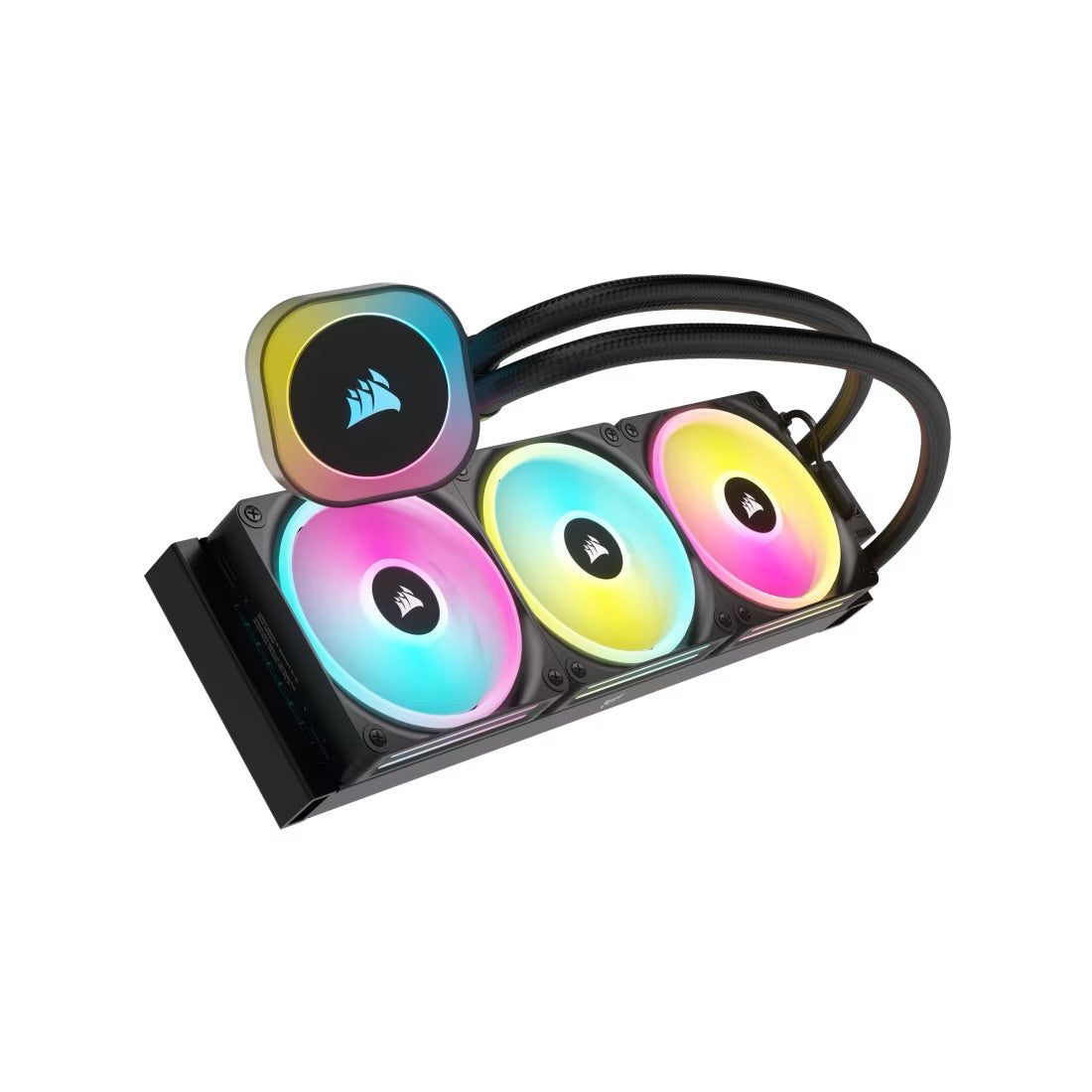 CORSAIR iCUE LINK H150i RGB Liquid CPU Cooler - QX120 RGB Fans - 360mm Radiator