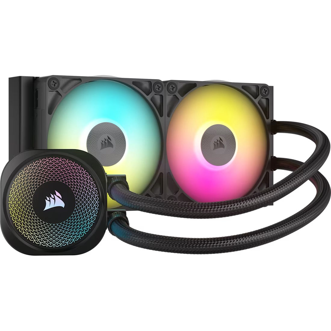 CORSAIR iCUE LINK TITAN 240 RX RGB Liquid CPU Cooler with RX120 RGB fans - Mansa Computers