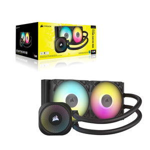 CORSAIR iCUE LINK TITAN 240 RX RGB Liquid CPU Cooler with RX120 RGB fans