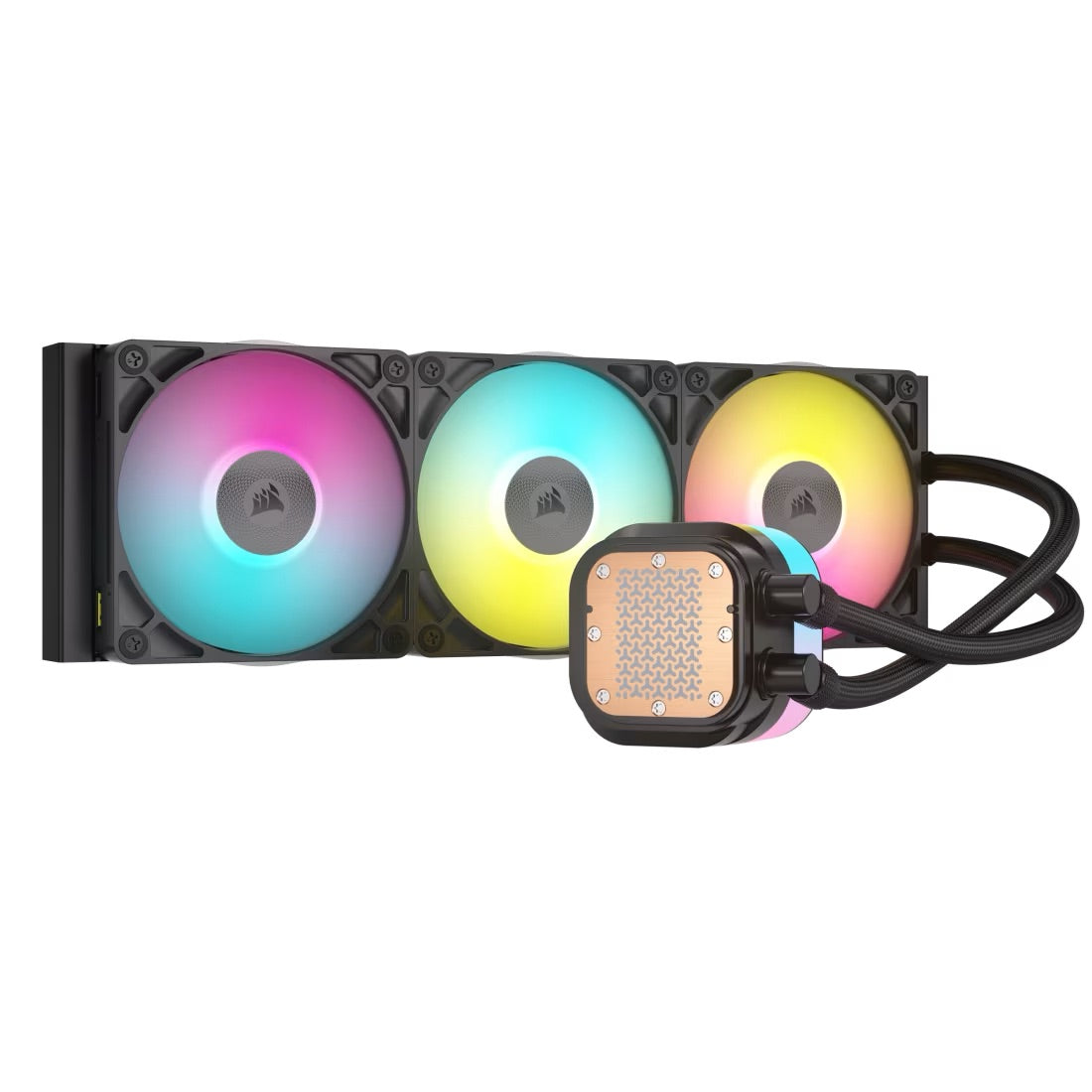 CORSAIR iCUE LINK TITAN 360 RX RGB Liquid CPU Cooler with RX120 RGB fans - Mansa Computers