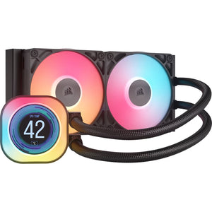 CORSAIR iCUE LINK TITAN 240 RX LCD Liquid CPU Cooler