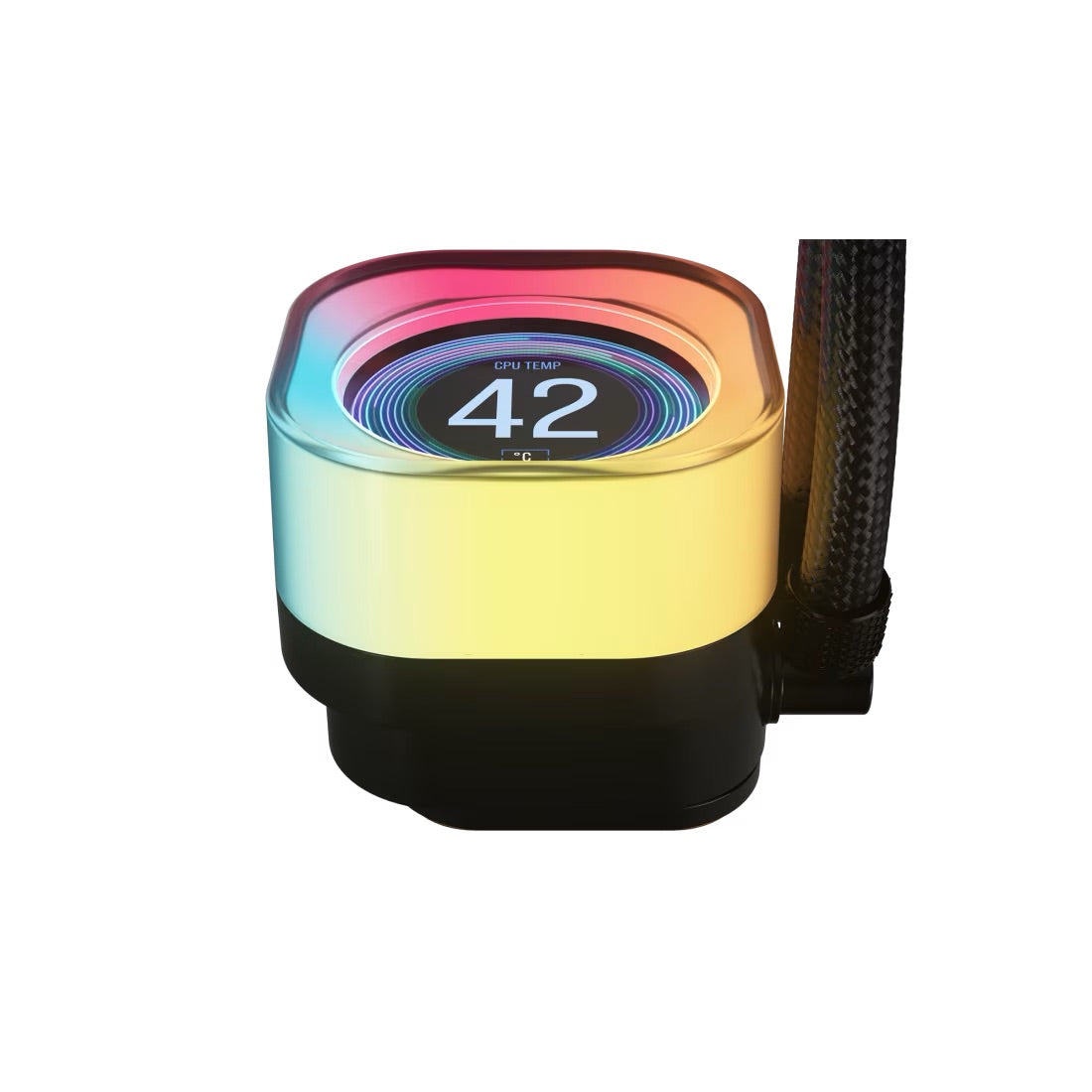 CORSAIR iCUE LINK TITAN 240 RX LCD Liquid CPU Cooler - Mansa Computers