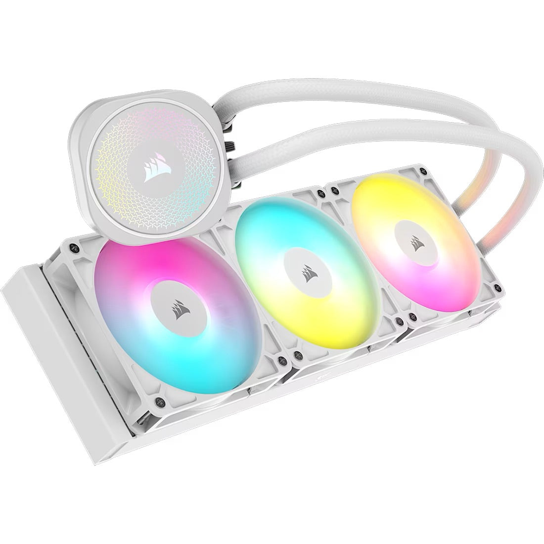 CORSAIR NAUTILUS 360 ARGB White, 360mm Radiator, Liquid CPU Cooler - Mansa Computers