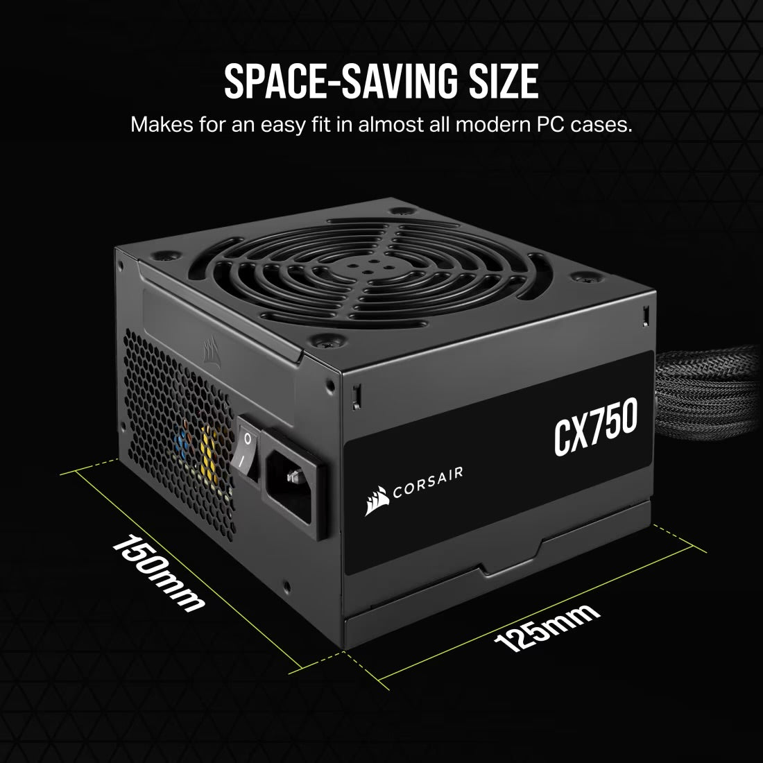CORSAIR CX750 CX Series 750 watts ATX Power Supply - Mansa Computers