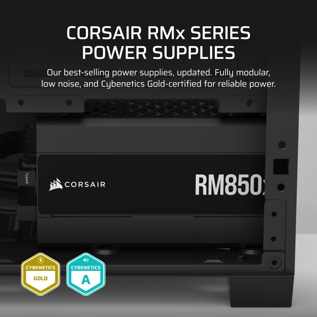 Corsair RM850x RMx Series 850W ATX 3.1 Power Supply