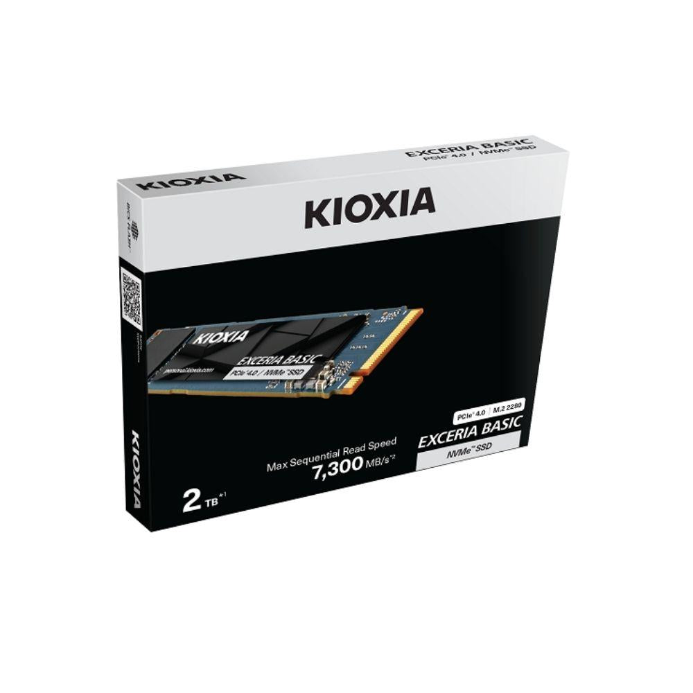 KIOXIA EXCERIA BASIC 2TB NVMe Gen4 SSD – 7,300MB/s Speed