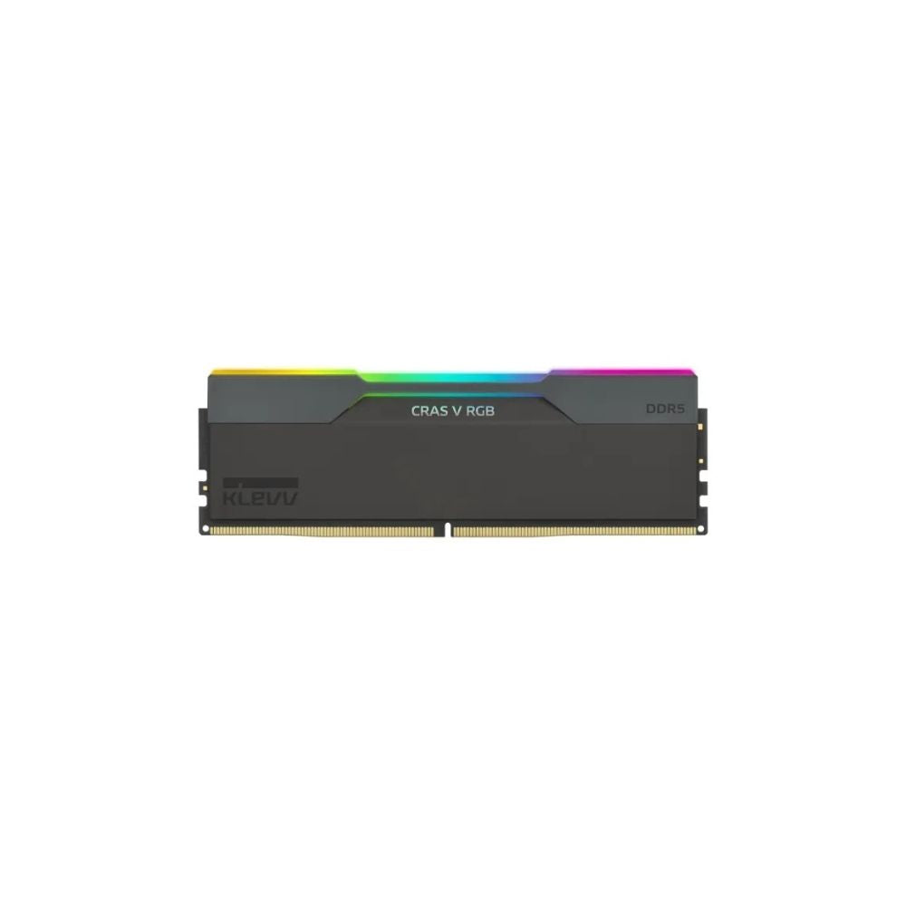 KLEVV CRAS V RGB DDR5 6400MHz CL32 48GB Kit – Low Latency Gaming RAM