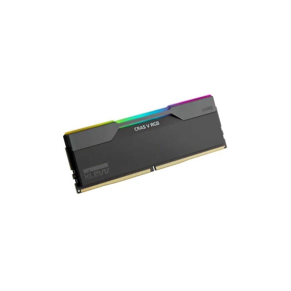 KLEVV CRAS V RGB DDR5 6400MHz CL32 48GB Kit – Low Latency Gaming RAM