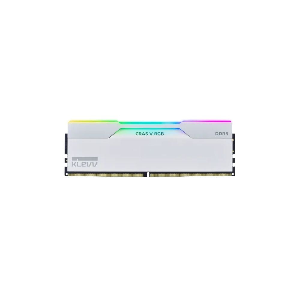 KLEVV CRAS V RGB DDR5 6400MHz CL32 48GB Kit – Low Latency Gaming RAM