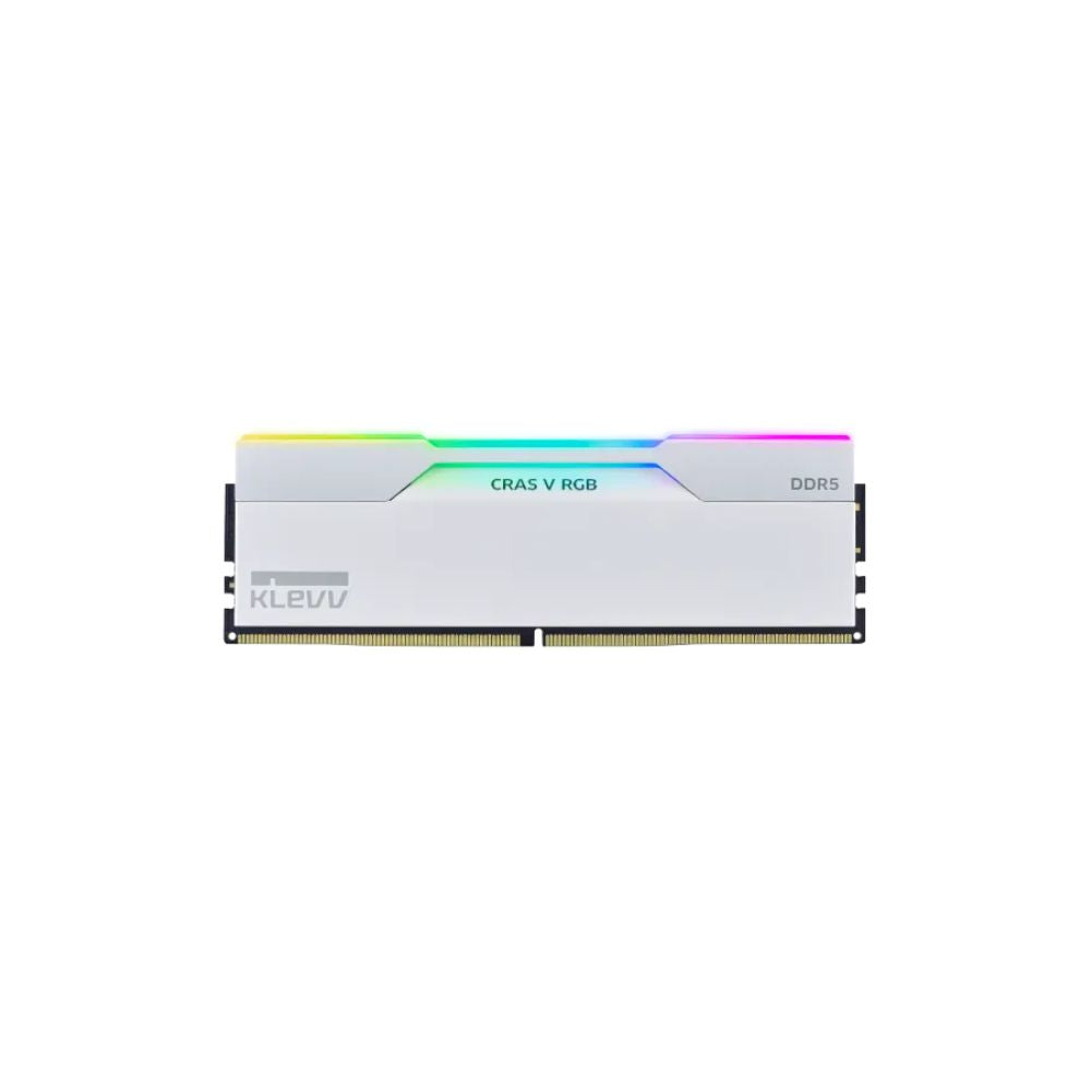 KLEVV CRAS V RGB DDR5-6400 CL32 – Low-Latency 64GB Kit