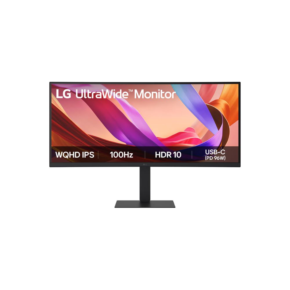LG UltraWide 34U650A-B – 34" Curved Monitor with USB-C Hub