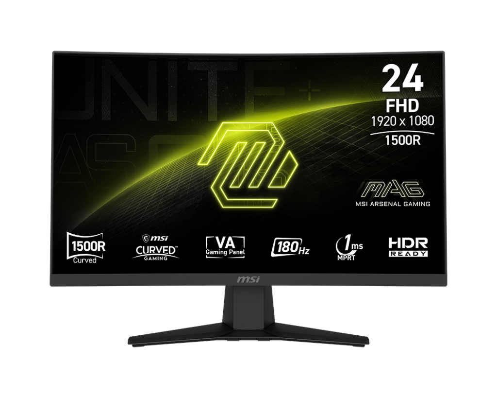MSI 24" MAG 244C VA Gaming Monitor - Mansa Computers