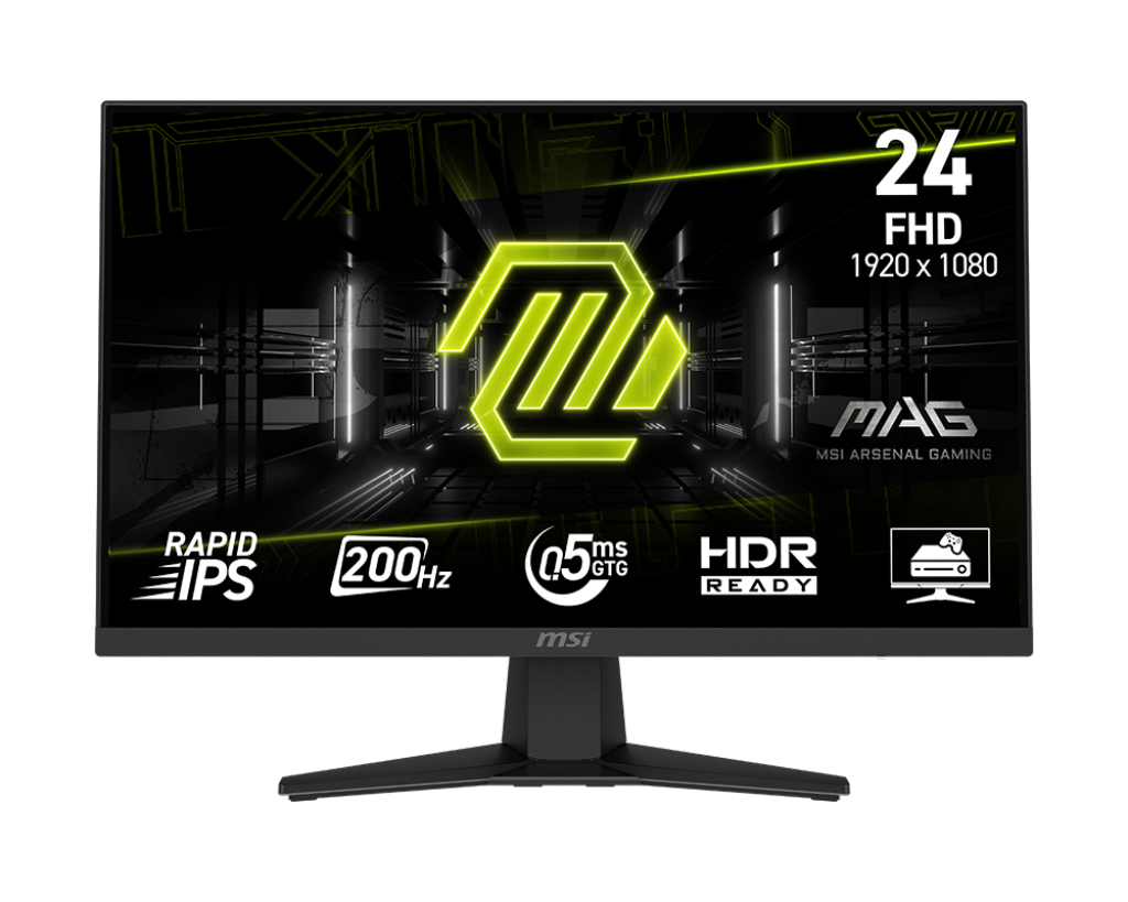 MSI 24" MAG 244F Rapid IPS Gaming Monitor - Mansa Computers