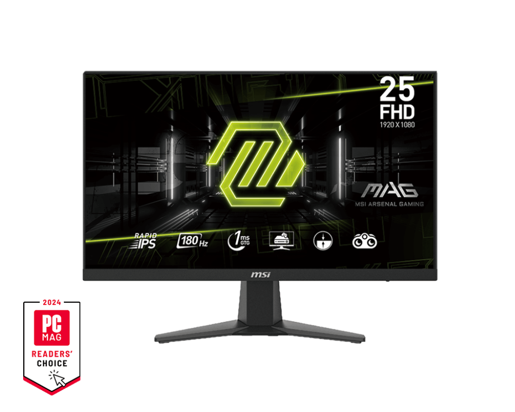 MSI 25" MAG 256F Rapid IPS Gaming Monitor - Mansa Computers