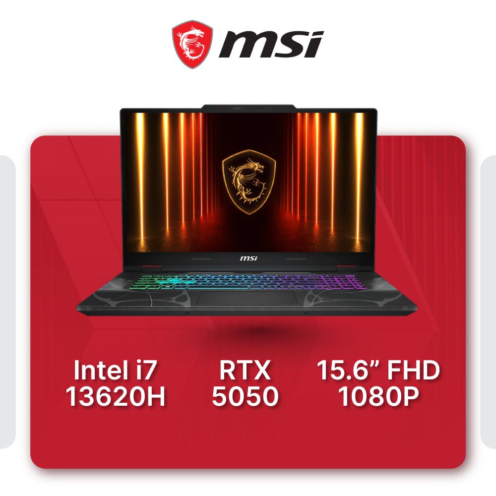 MSI Cyborg 15 B13WEKG-667SG – RTX 5050 Gaming Laptop