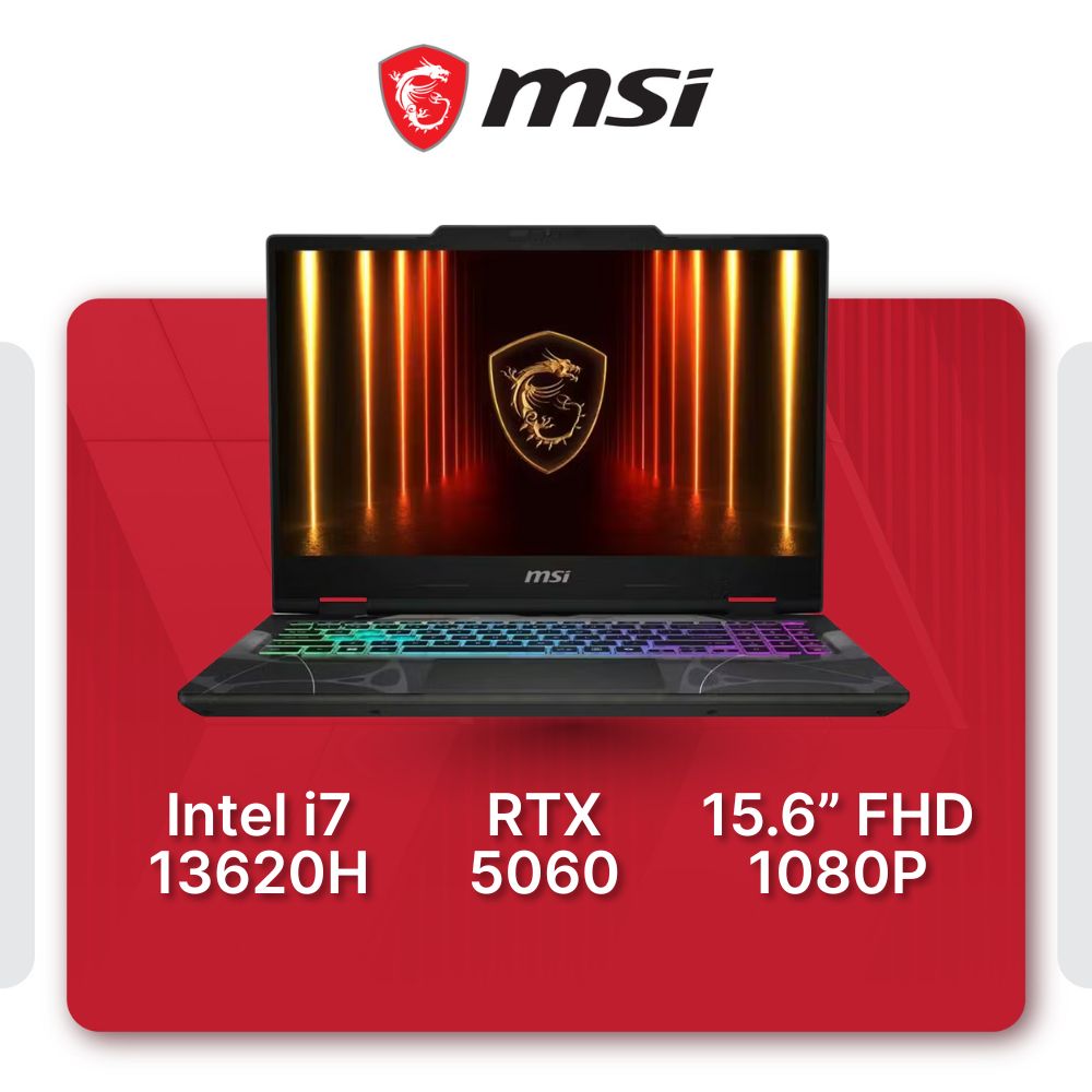 MSI Cyborg 15 B13WFKG-668SG – Latest RTX 5060 Gaming Laptop
