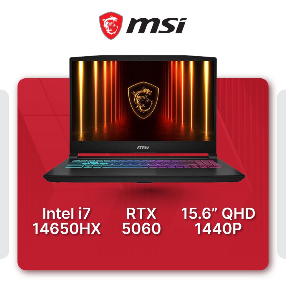 MSI Katana 15 HX B14WFK-830SG – RTX 5060 Gaming Laptop
