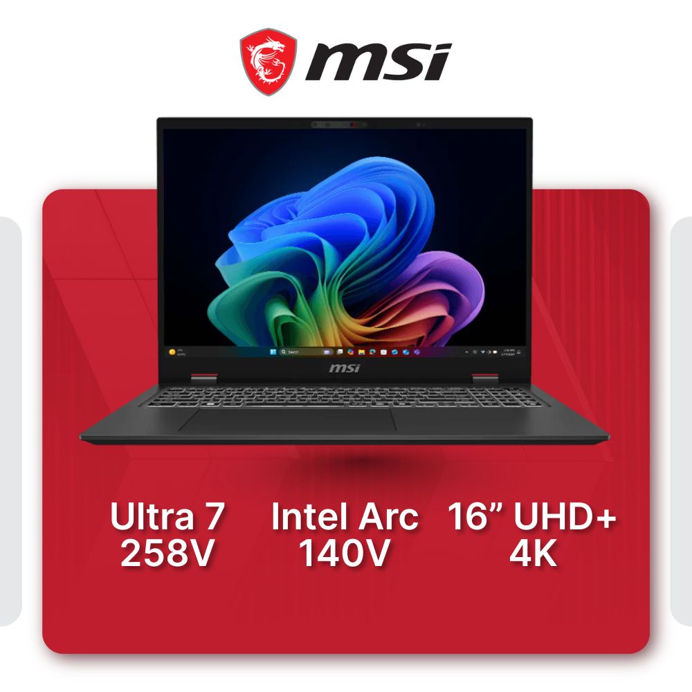 MSI Prestige 16 AI+ Evo B2VMG Productivity Laptop - Mansa Computers