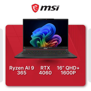 MSI Stealth A16 AI+ Copilot+ Productivity Laptop