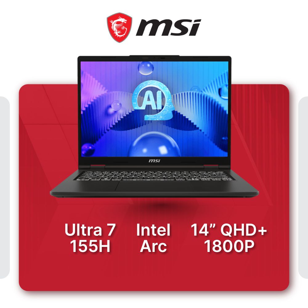 MSI Venture 14 AI A1MG Productivity Laptop - Mansa Computers