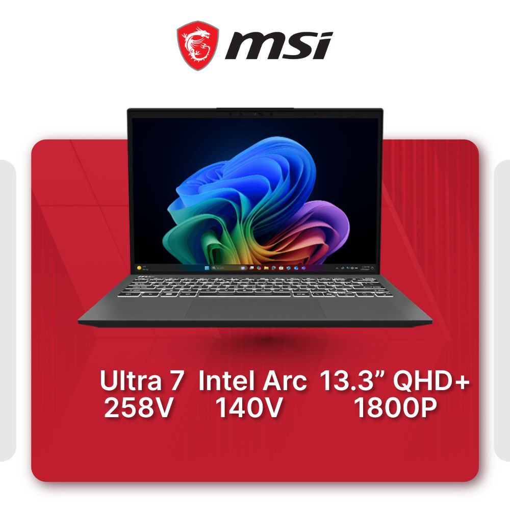 MSI Prestige 13 AI+ Evo A2VMG Productivity Laptop - Mansa Computers