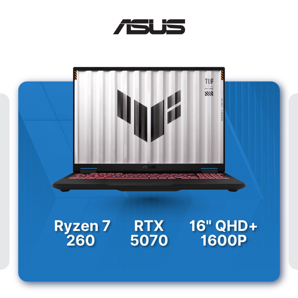 ASUS TUF Gaming A16 – Next-Gen RTX 5070 Gaming Laptop