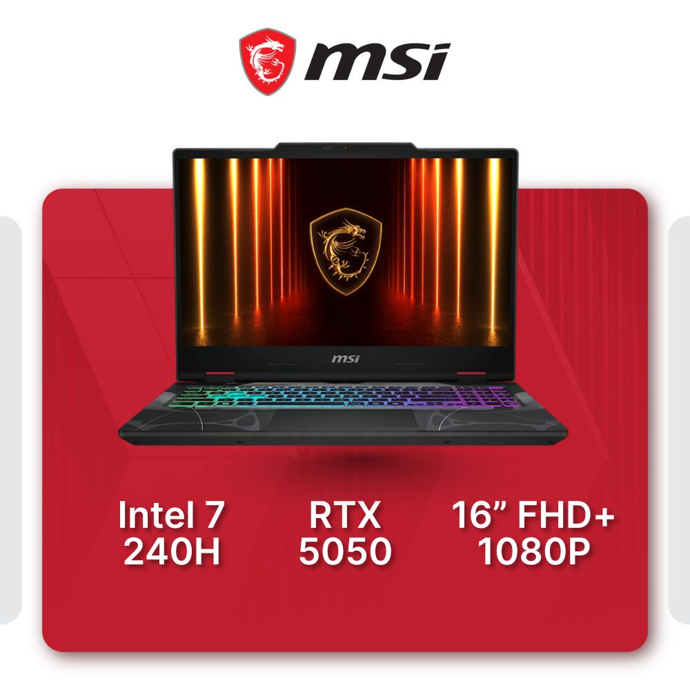 MSI Cyborg 15 B2RW – RTX 5050 Gaming Laptop