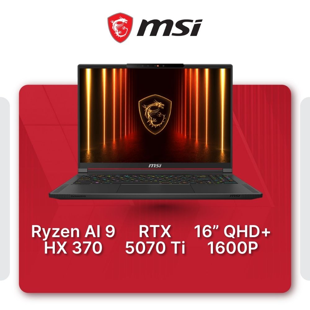 MSI Stealth A16 AI+ A3XWHG Gaming Laptop