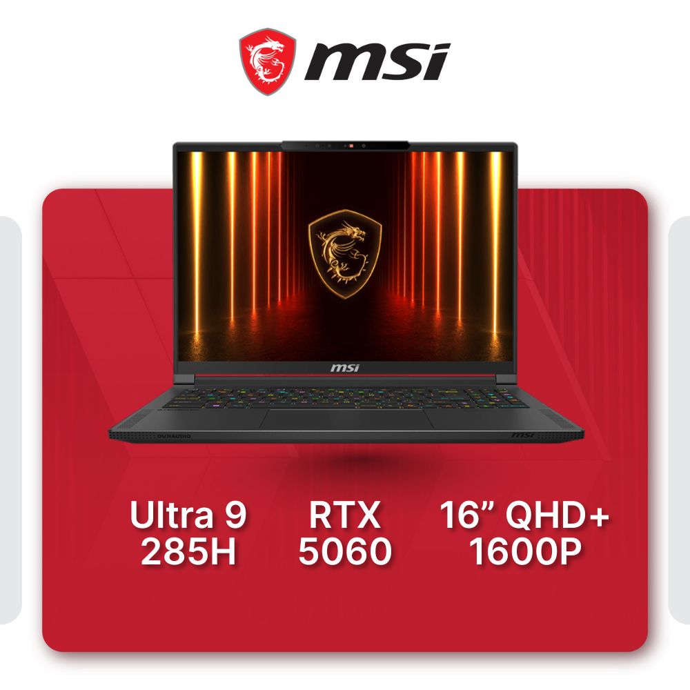MSI Stealth 16 AI A2HWFG Gaming Laptop
